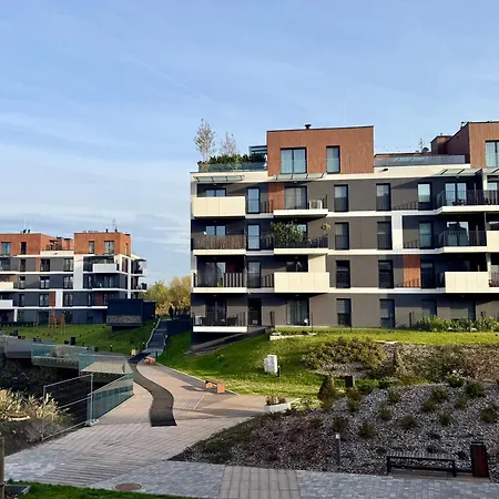 Apartment Ceglana Park Premium -2 Luksusowe Sypialnie, Parking , 80m2 *