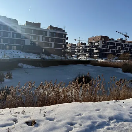 Apartment Ceglana Park Premium -2 Luksusowe Sypialnie, Parking , 80m2 *