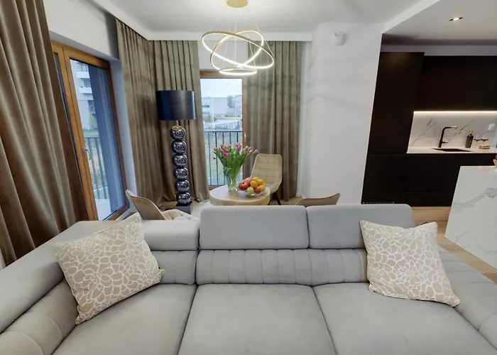 Ceglana Park Premium -2 Luksusowe Sypialnie, Parking , 80m2 カトヴィツェ