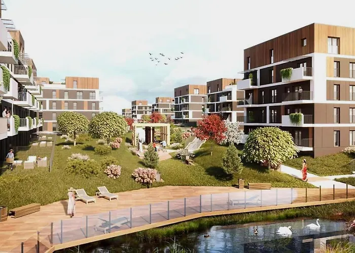 Ceglana Park Premium -2 Luksusowe Sypialnie, Parking , 80m2 *